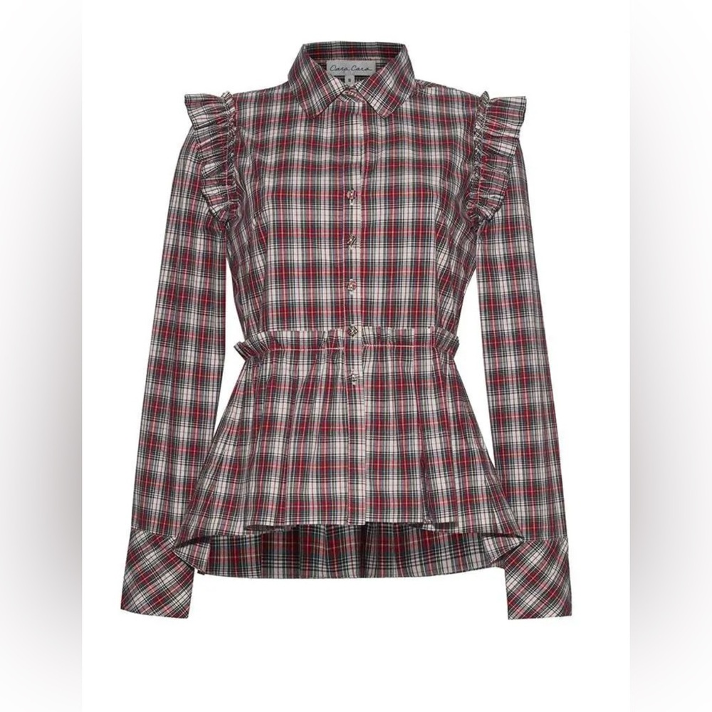 💥PRICE DROP💥 CARA CARAAurelia Peplum Top